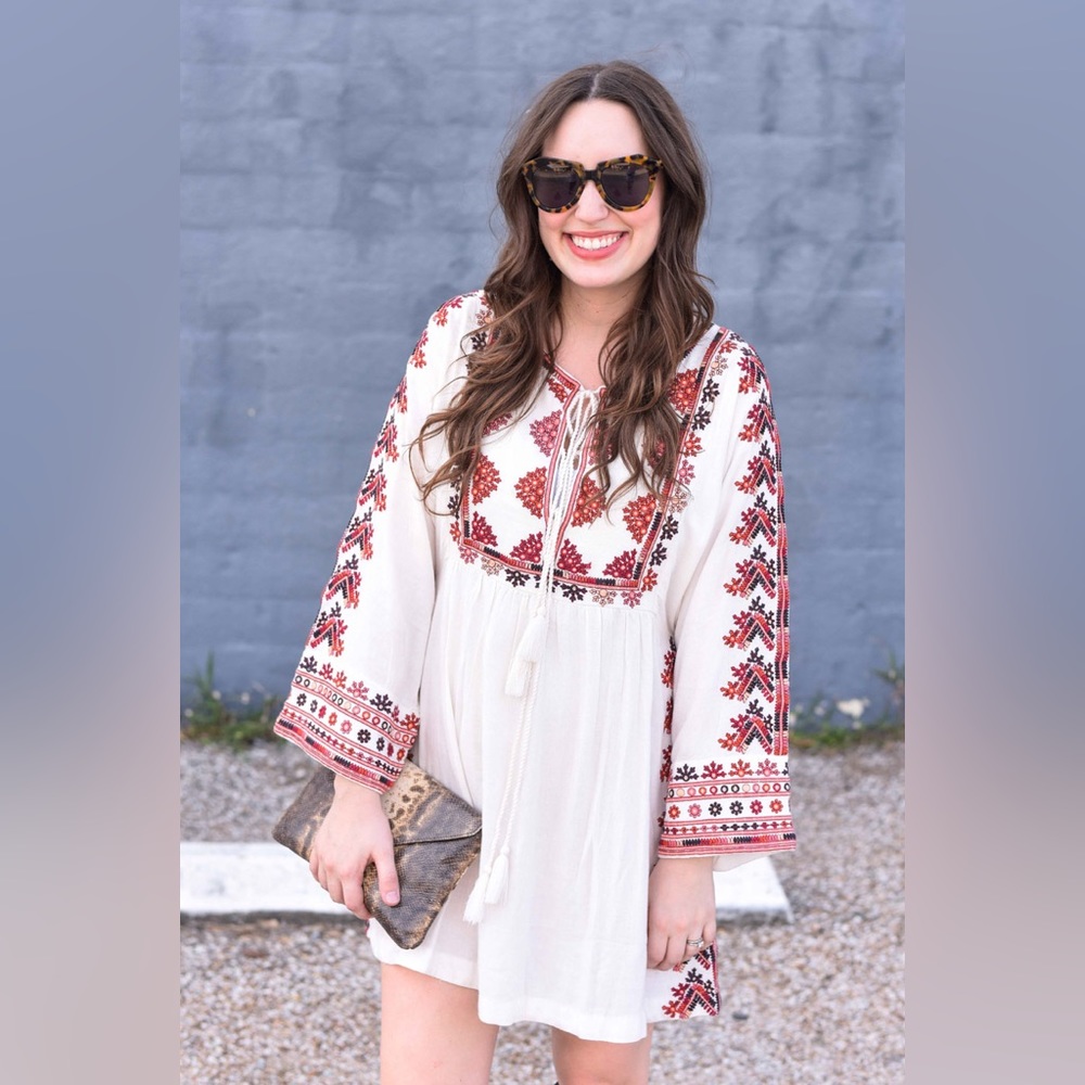 Free People Starlight Mini Dress Ivory M